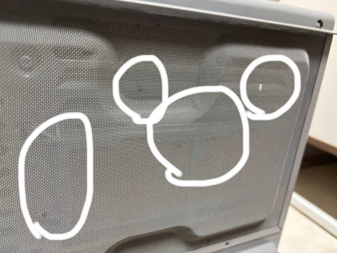 ノーリツガスファンヒーター ホワイト 3mガスホース、取扱説明書付き