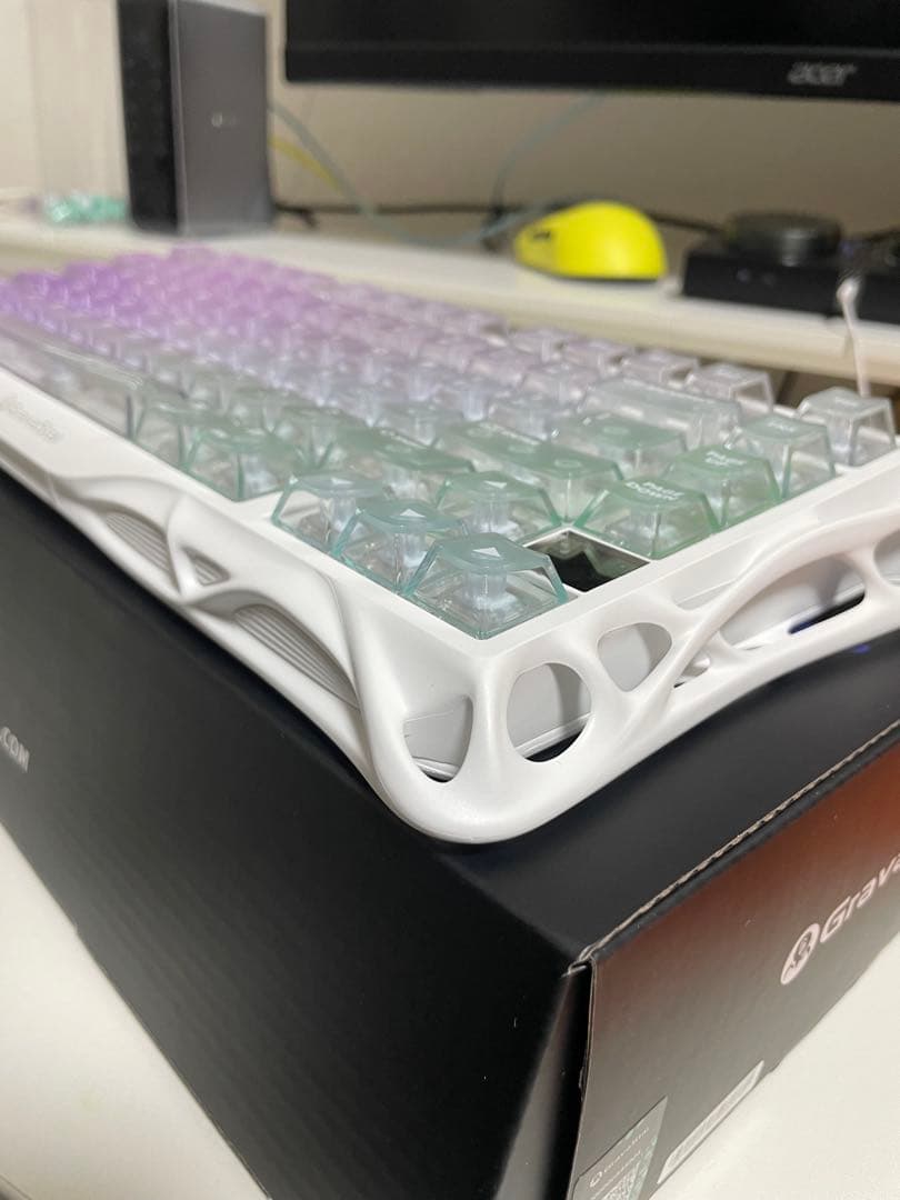 GravaStar Mercury K1 Lite - クリスタルオーロラ