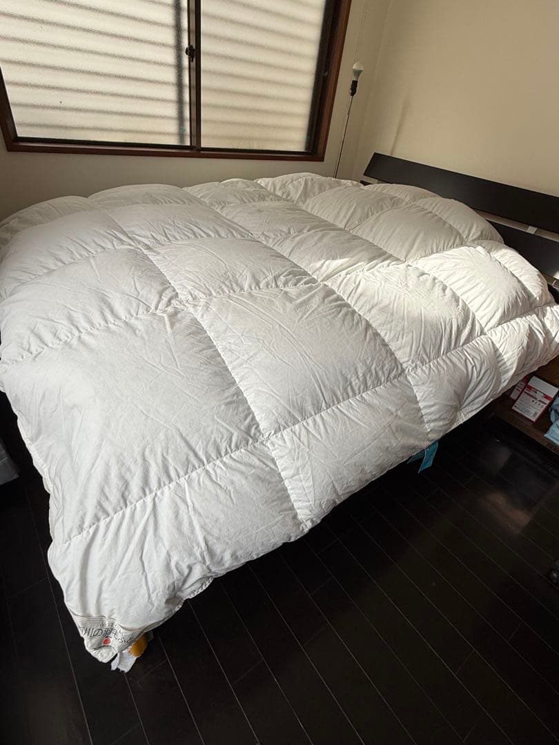 東京西川 ハンガリアン ダウン掛け布団(2枚掛け) ダブルサイズ