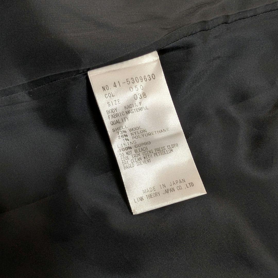 theory luxe セオリーリュクス ジップアップ フーディー コート