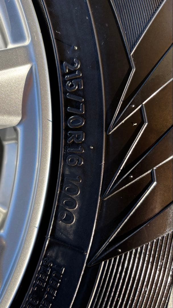 16インチ スタッドレスタイヤセット 5スポーク