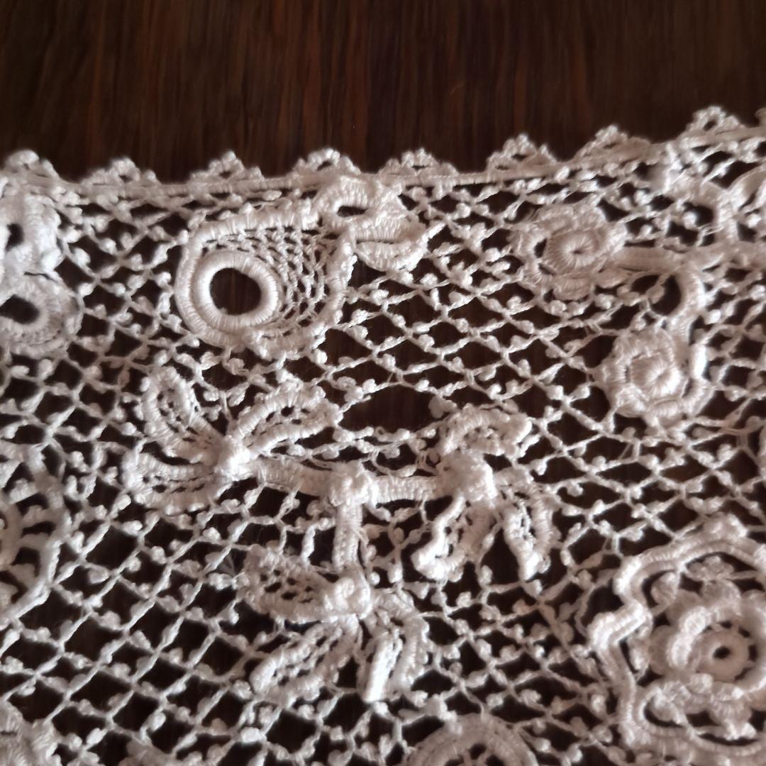 アンティークレース生地 テーブルクロス