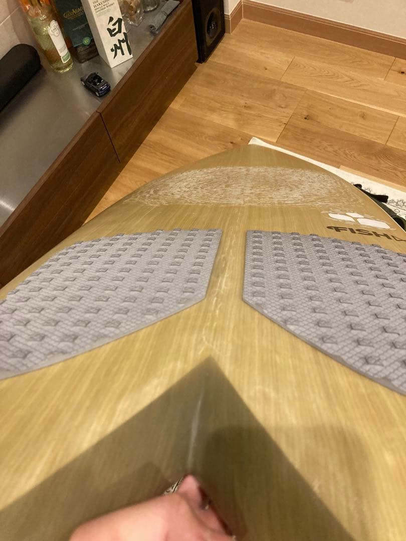 スリーウェザー Fish フィッシュ バンブースキン やや美品