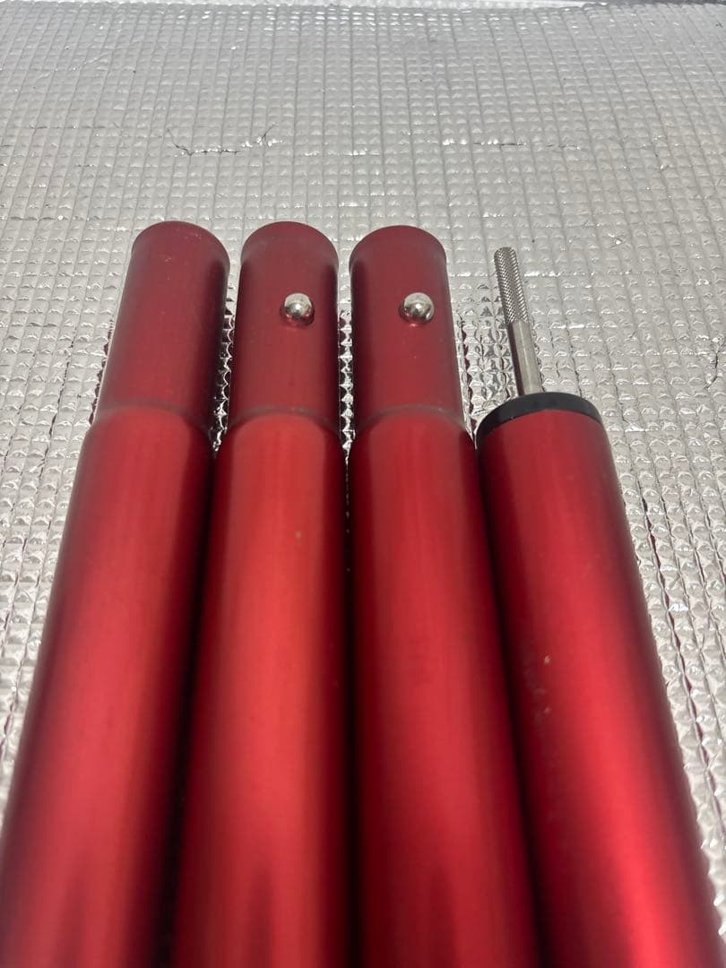peak スノーピーク ウイングポール280 （70cm × 4本）