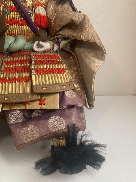 アンティーク　明治　大木平蔵　五月人形　武者人形　大将人形