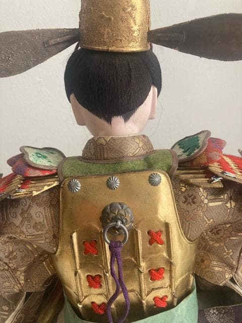アンティーク　明治　大木平蔵　五月人形　武者人形　大将人形