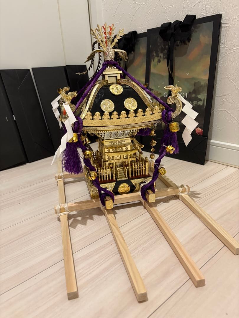 江戸神輿プラモデル 置物