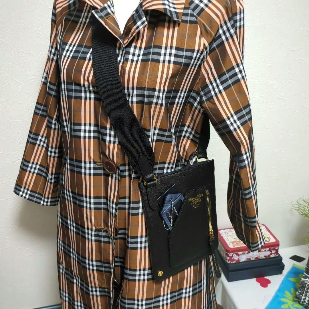 ☘️[新品未使用]ADMJショルダーバックマルチポーチモバイルポーチ　Black