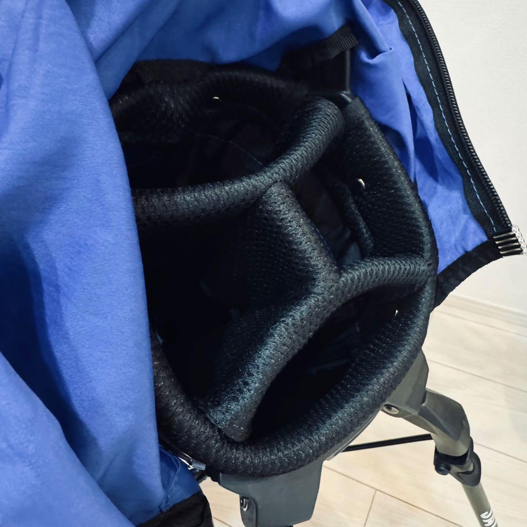 美品♪ JACK BUNNY!! スタンドタイプ キャディバッグ ブルー