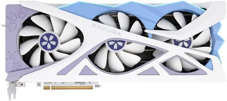グラフィックボード・グラボ・ビデオカード YESTON RX9070XT-16GD6 Sakura OC