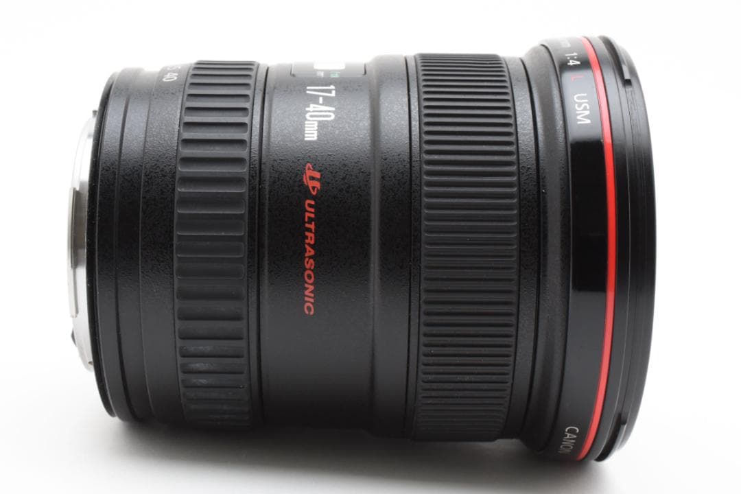 広角　明るいレンズ！Canon EF 17-40mm f/4L USM レンズ