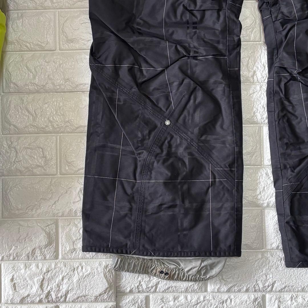 BURTON バートン スノーボードウェア メンズ 上下セット ネオンカラーM