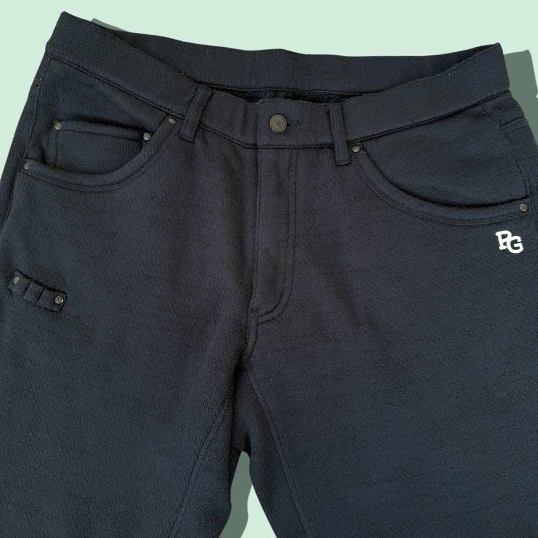 裏起毛　パーリーゲイツ　ジョガーパンツ　XL〜XXL相当 紺　ネイビー　濃紺　6