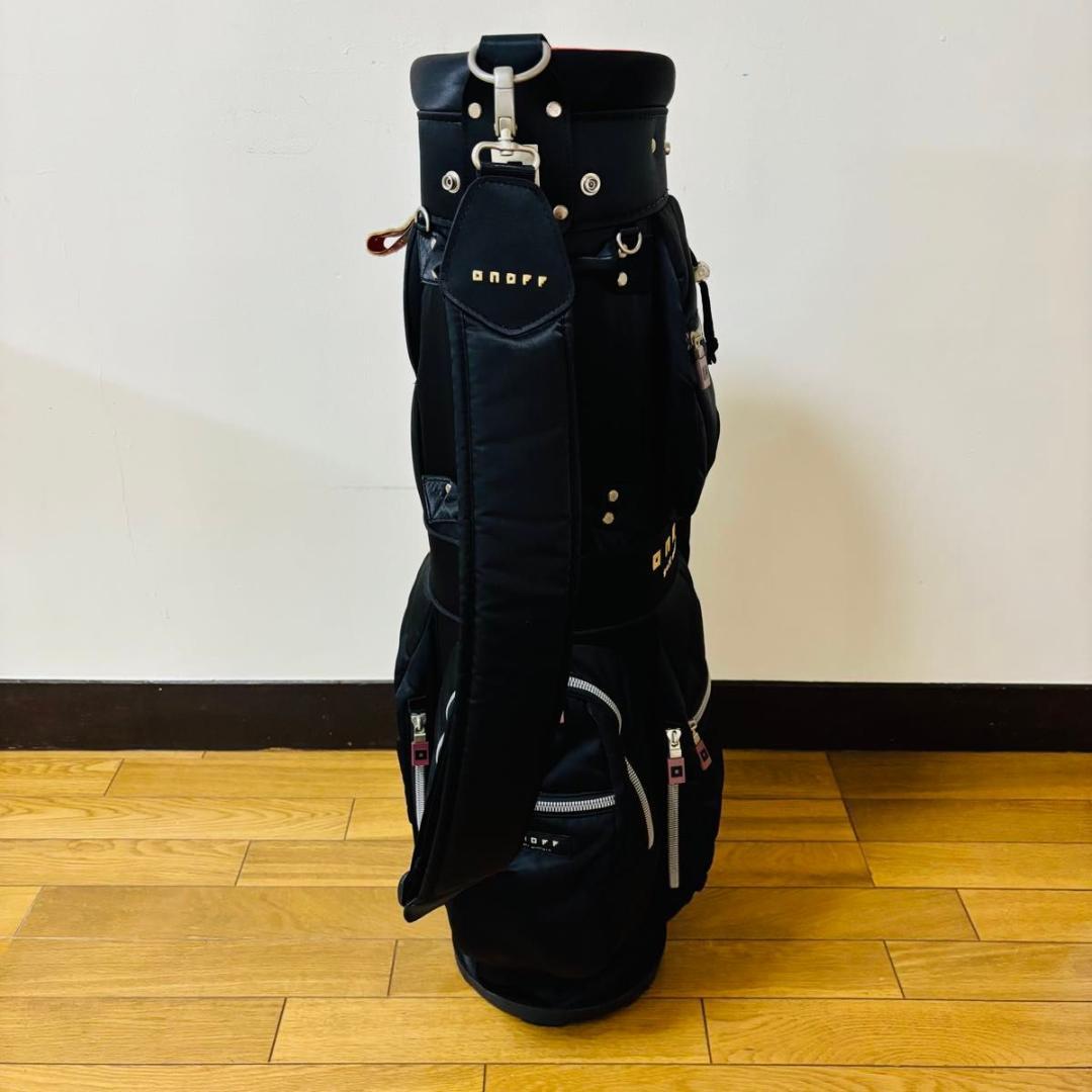 【美品】　ONOFF キャディバッグ　ゴルフバッグ送料込み