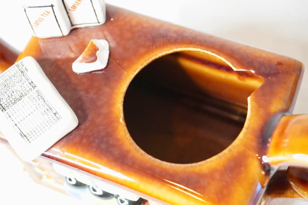 イギリス ヴィンテージ Paul Cardew ミニチュアティーポット中国茶店