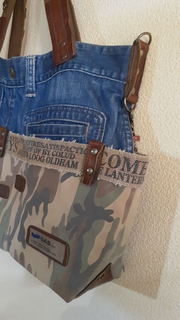ミリタリーリメイク ★★★ AMERICAN VINTAGE トート& 腰袋付き