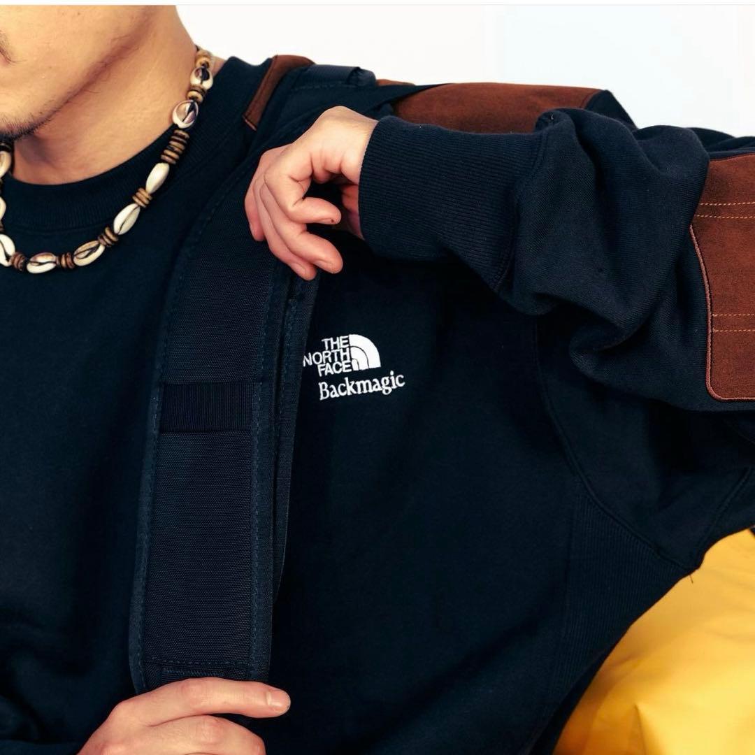 ノースフェイス Backmagic限定 Sweat Crew【XXL】ブラック