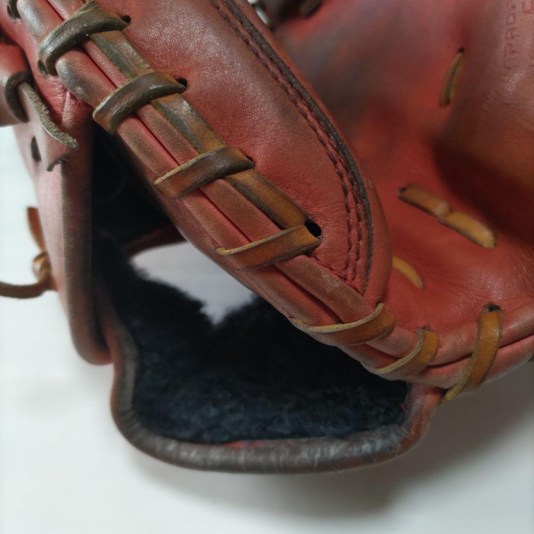 ZETT 硬式ミッド 茶色　傷や汚れあり