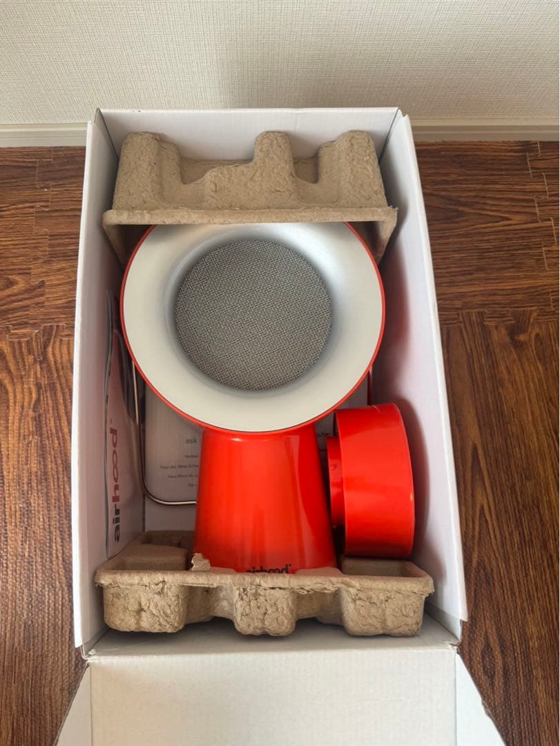 値下げしましたAIRHOOD本体&ベースブースト　カドミウムオレンジ