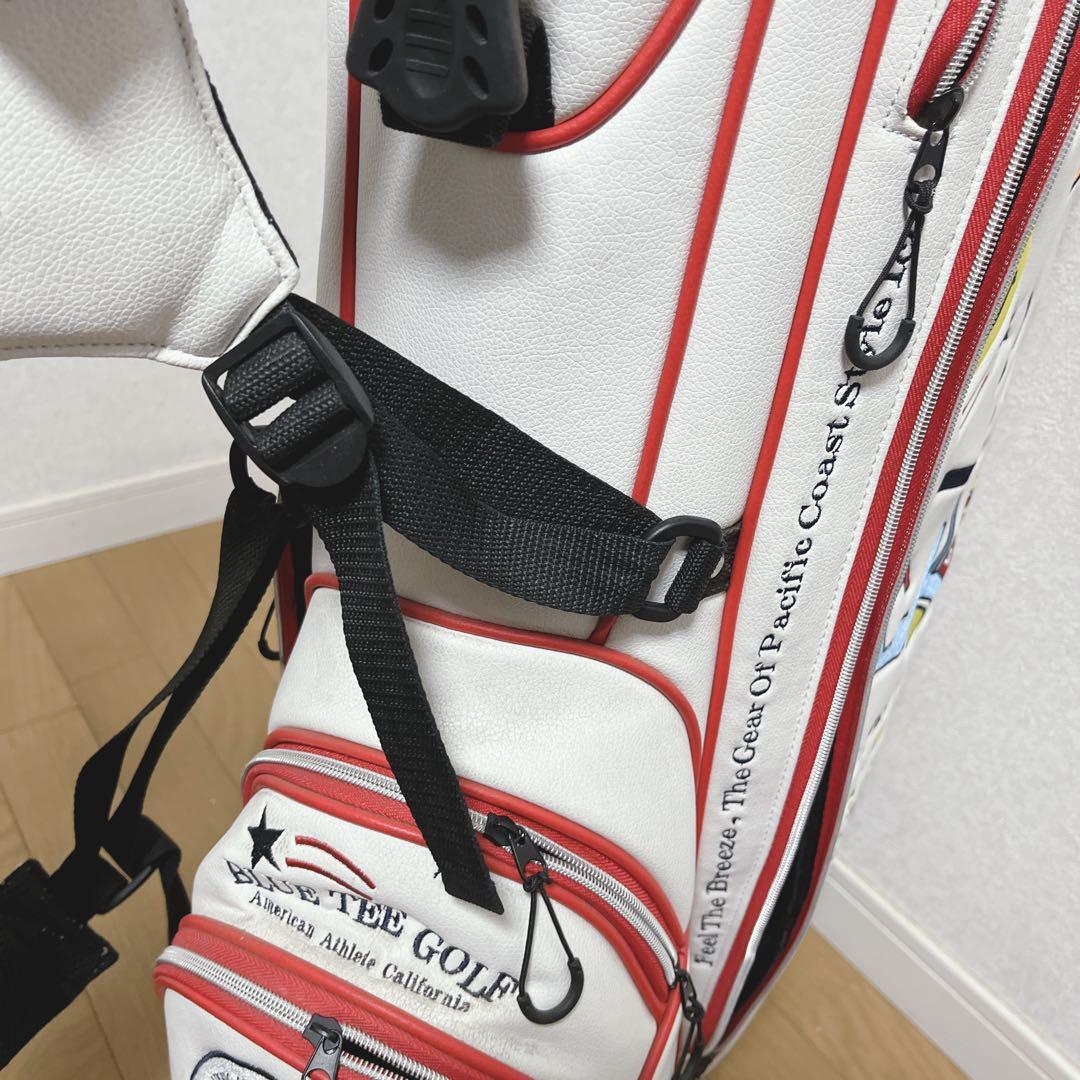 K121 BLUE TEE GOLF スタンド式キャディバッグ