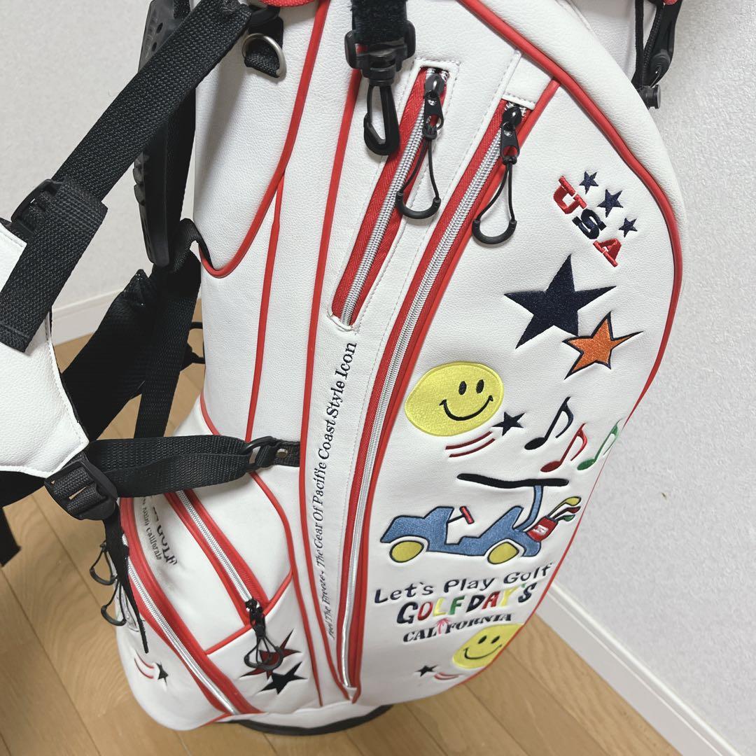 K121 BLUE TEE GOLF スタンド式キャディバッグ