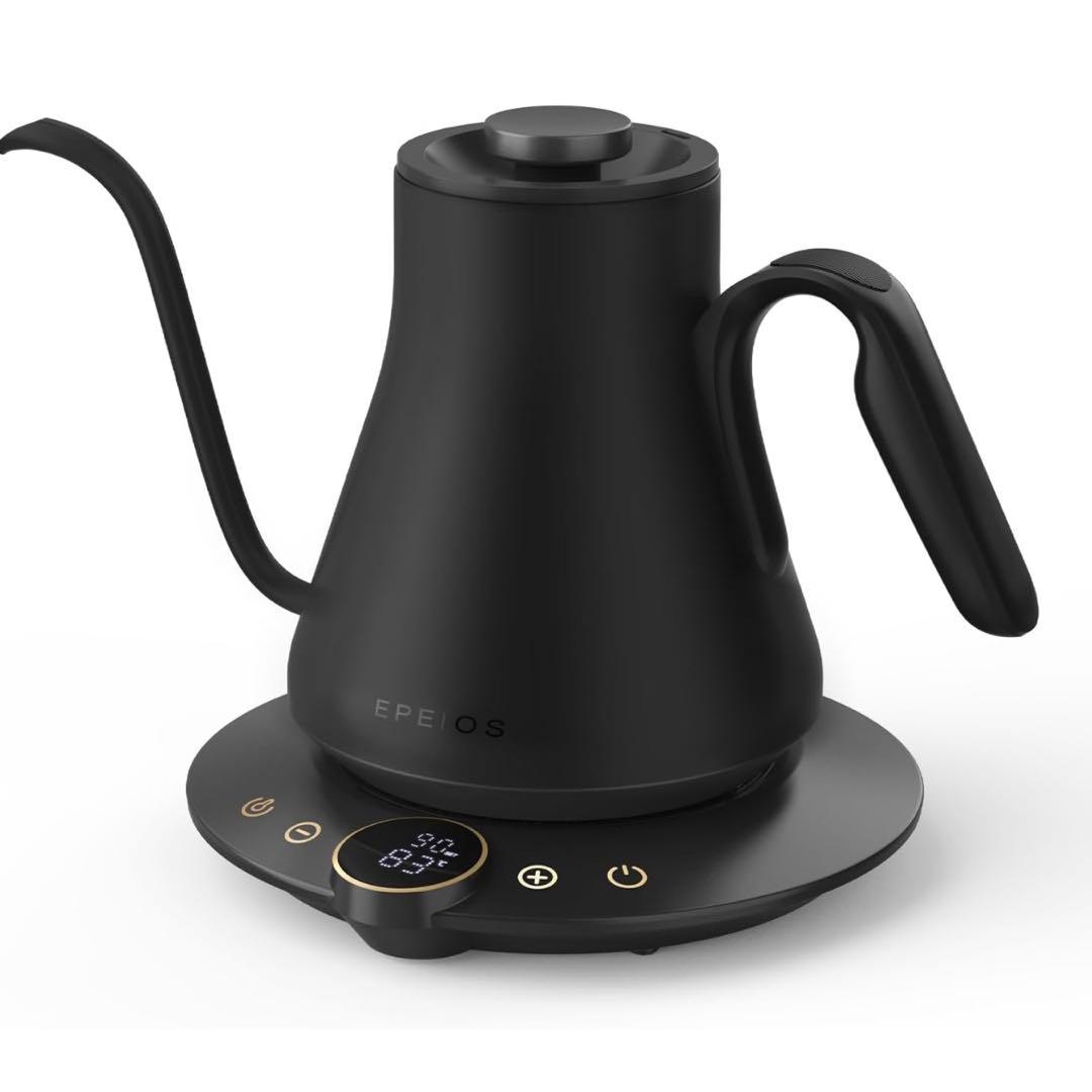 Epeios（エペイオス）電気ケトル 0.9L｜1℃単位で温度調整高性能ケトル