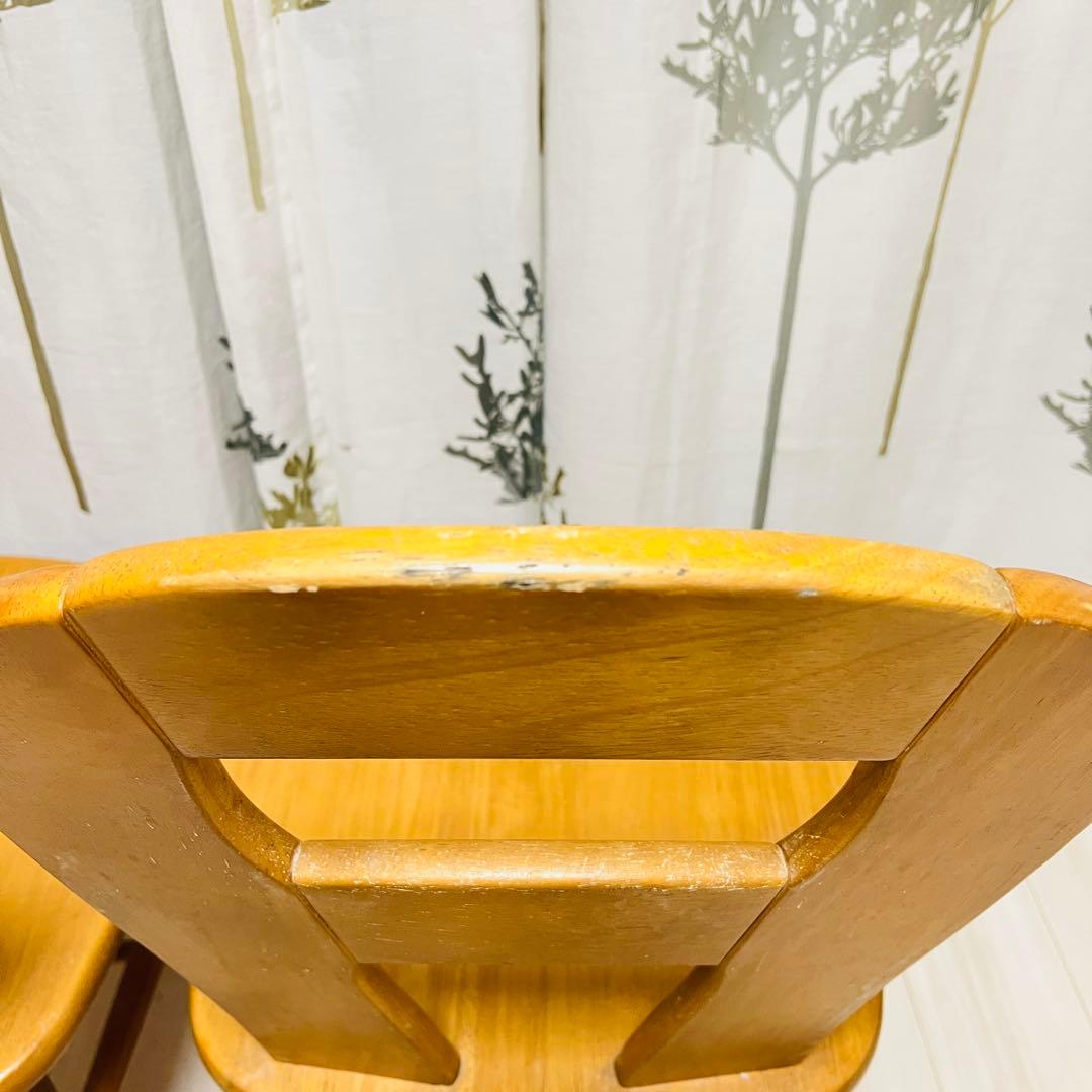 【廃盤品】カリモク ルスティック ダイニングチェア2脚