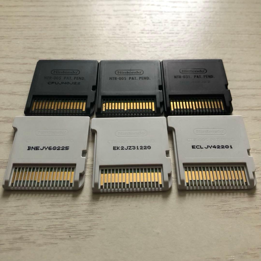 『ポケモンソフト6本まとめ売り|DS・3DS|プラチナ・ブラック・ムーン、他』