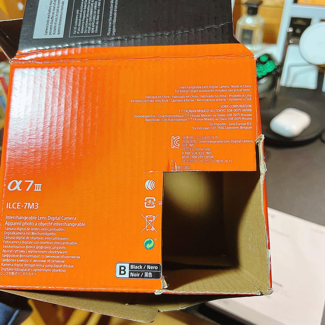 SONY α7 III ILCE-7M3 ボディ シャッター約500回 美品