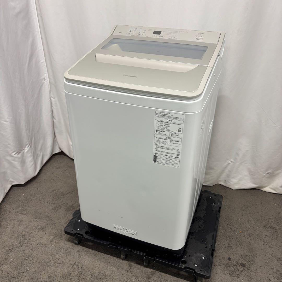 151　パナソニック　洗濯機　22年製　10キロ　綺麗　中古　設置無料　安い‼️