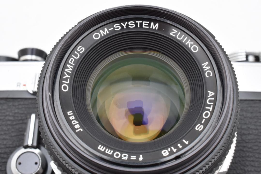 ■美品■ OLYMPUS OM-1＋ZUIKO F1.8 50mm《露出計OK》