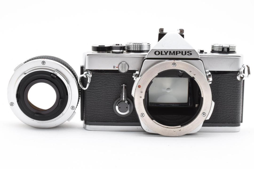 ■美品■ OLYMPUS OM-1＋ZUIKO F1.8 50mm《露出計OK》