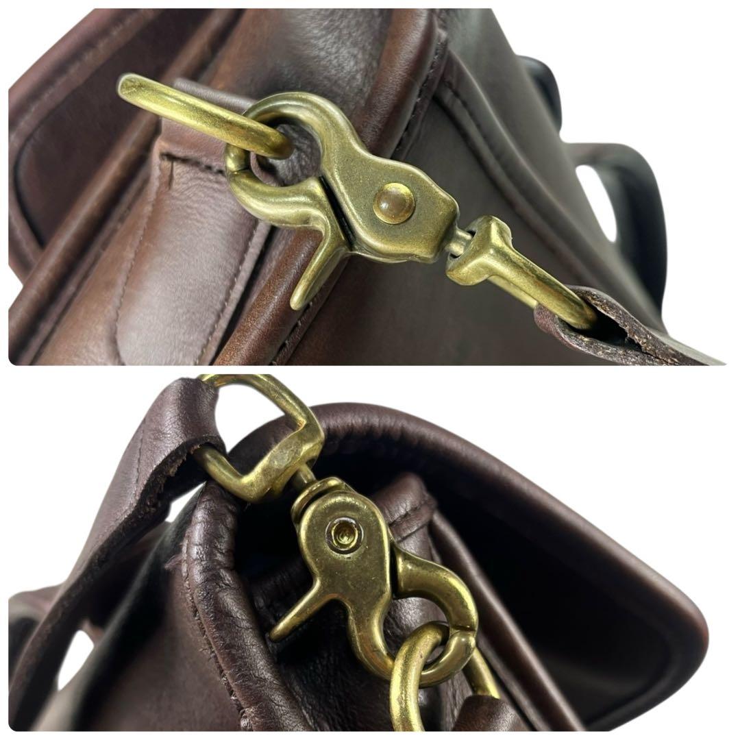 オールドコーチ ビジネスバッグ 2way ターンロック A4 USA製