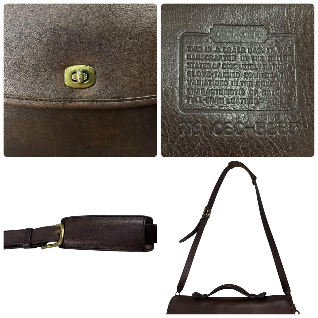 オールドコーチ ビジネスバッグ 2way ターンロック A4 USA製