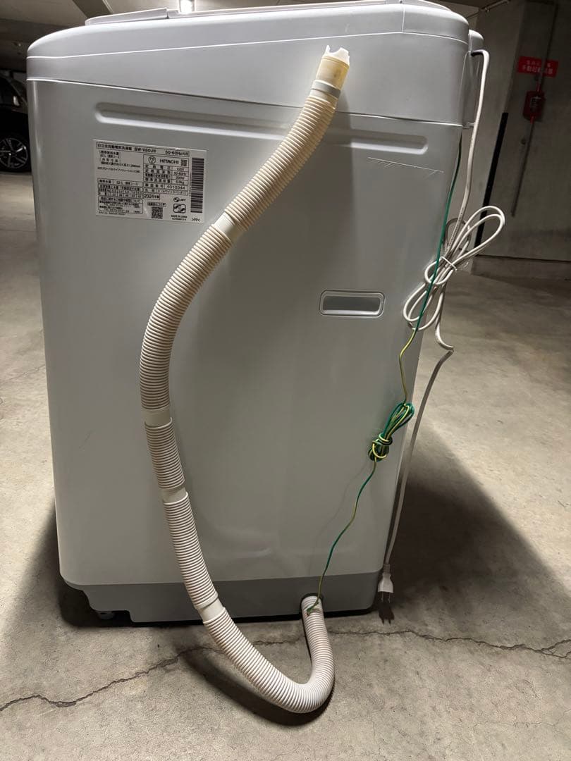 HITACHI ビートウォッシュ 洗濯機 本体 24年製 8kg BW-V80J