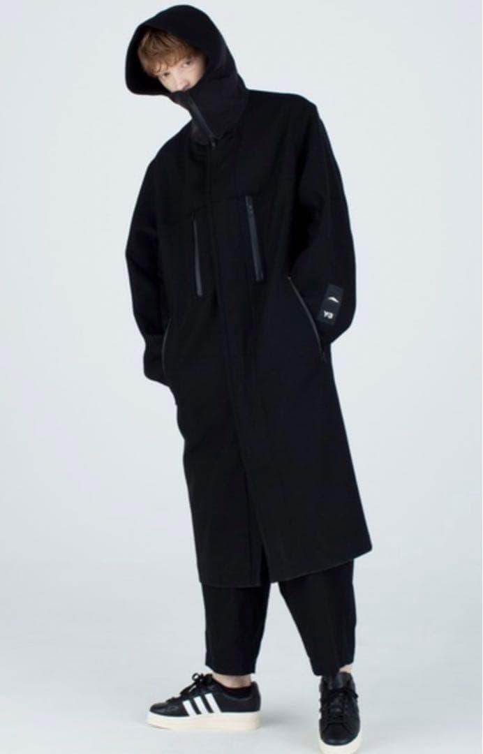 ジャケット・アウター Y-3 M CH3 WOOL MELTON DUFFLE COAT