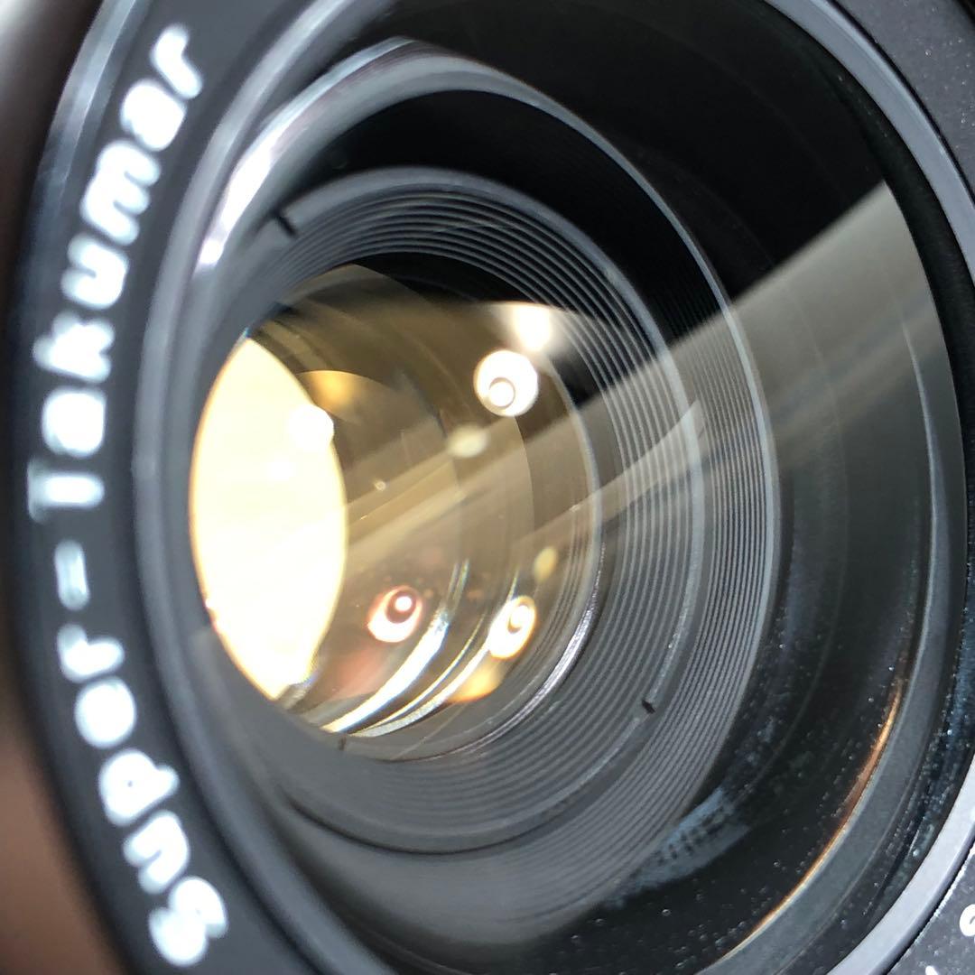 純正キャップ付 SUPER TAKUMAR 35mm f2 m42マウント