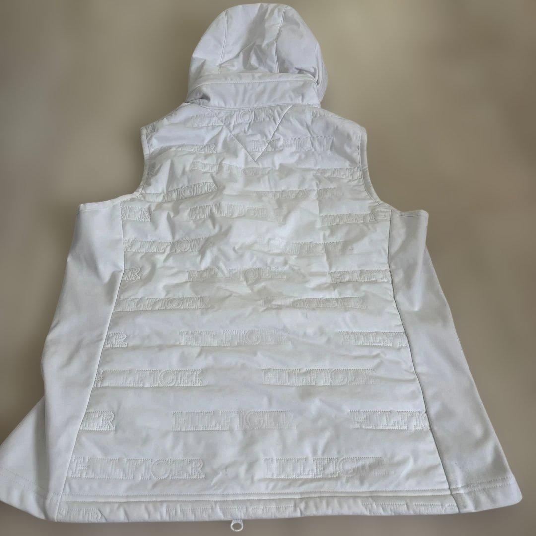 トミーヒルフィガー ゴルフ ベスト レディース フーディー キルト