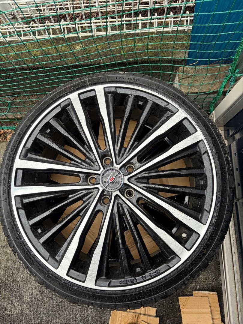 19インチ ホイールセット Elex Sport MAEシャレン