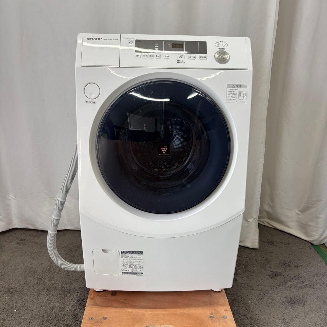 942　ドラム式洗濯機　SHARP　10キロ　右開　安い　綺麗　設置無料