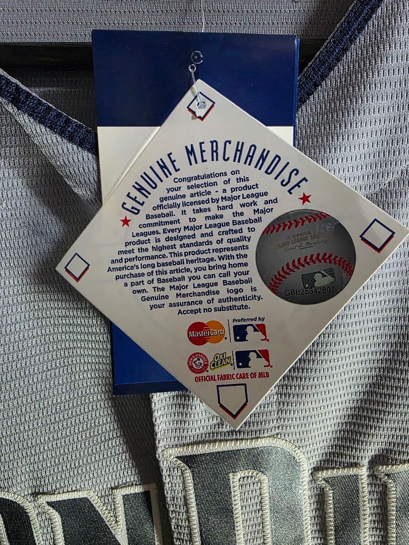 タグ付き未使用★MLB★パドレス★ハイクオリティレプリカ ★旧ビジター★