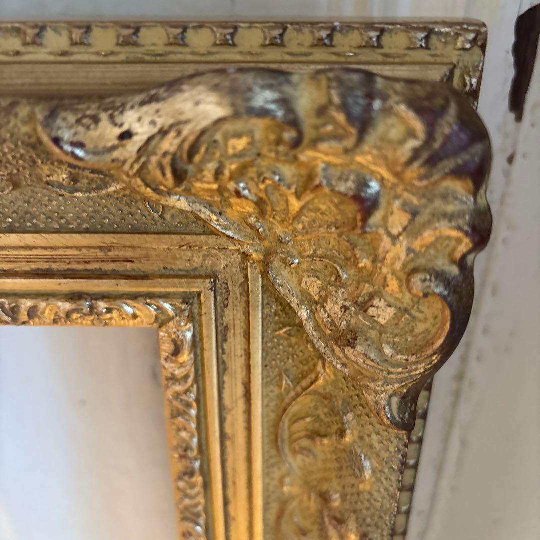 大きな額縁になります。フレーム　検　アンティーク