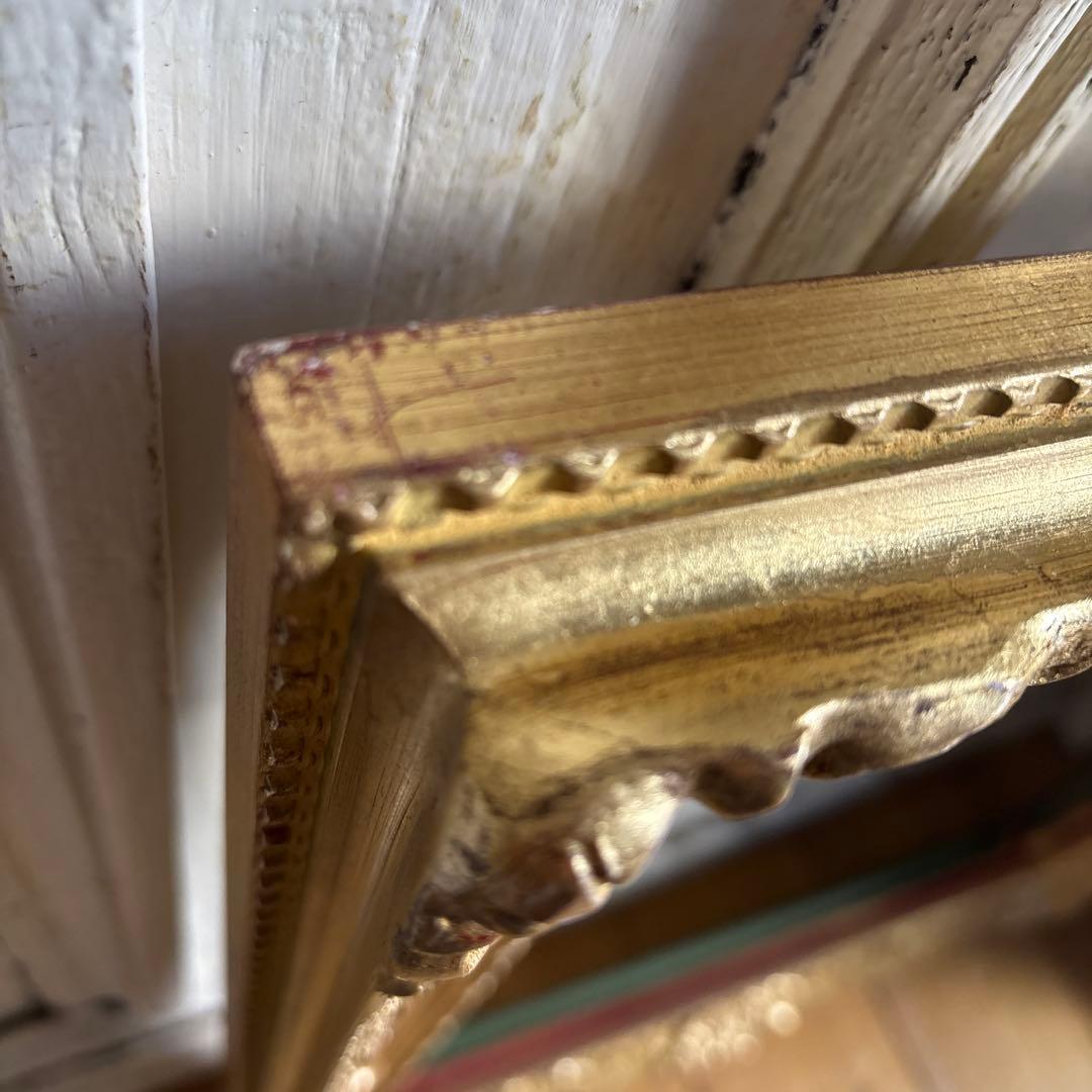 大きな額縁になります。フレーム　検　アンティーク