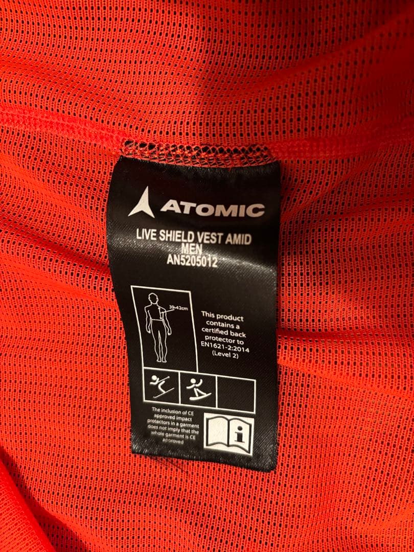 ATOMIC アトミック スキー用インナープロテクター