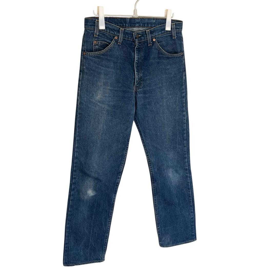 希少 リーバイスW34/L31 505 66後期 42TALON ボタン裏513