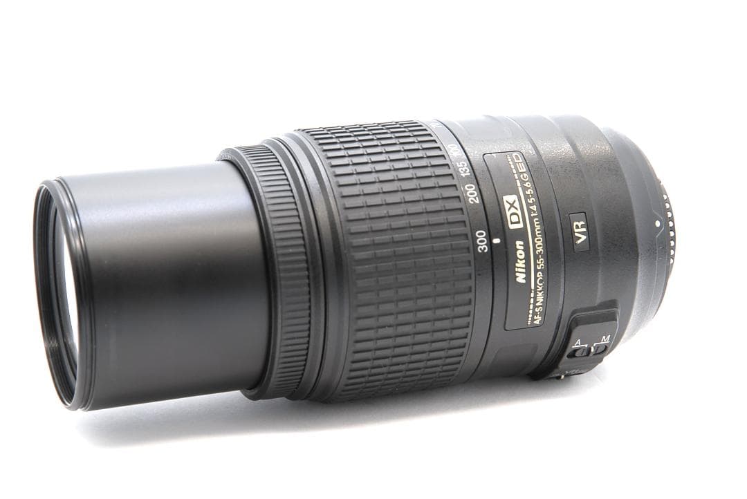 Nikon AF-S DX 55-300mm VR 望遠レンズ 手ブレ補正