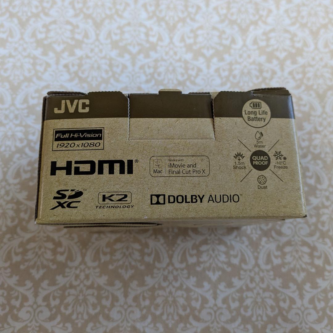 JVC ビデオカメラ Everio R 防水 防塵 32GB カーキ色