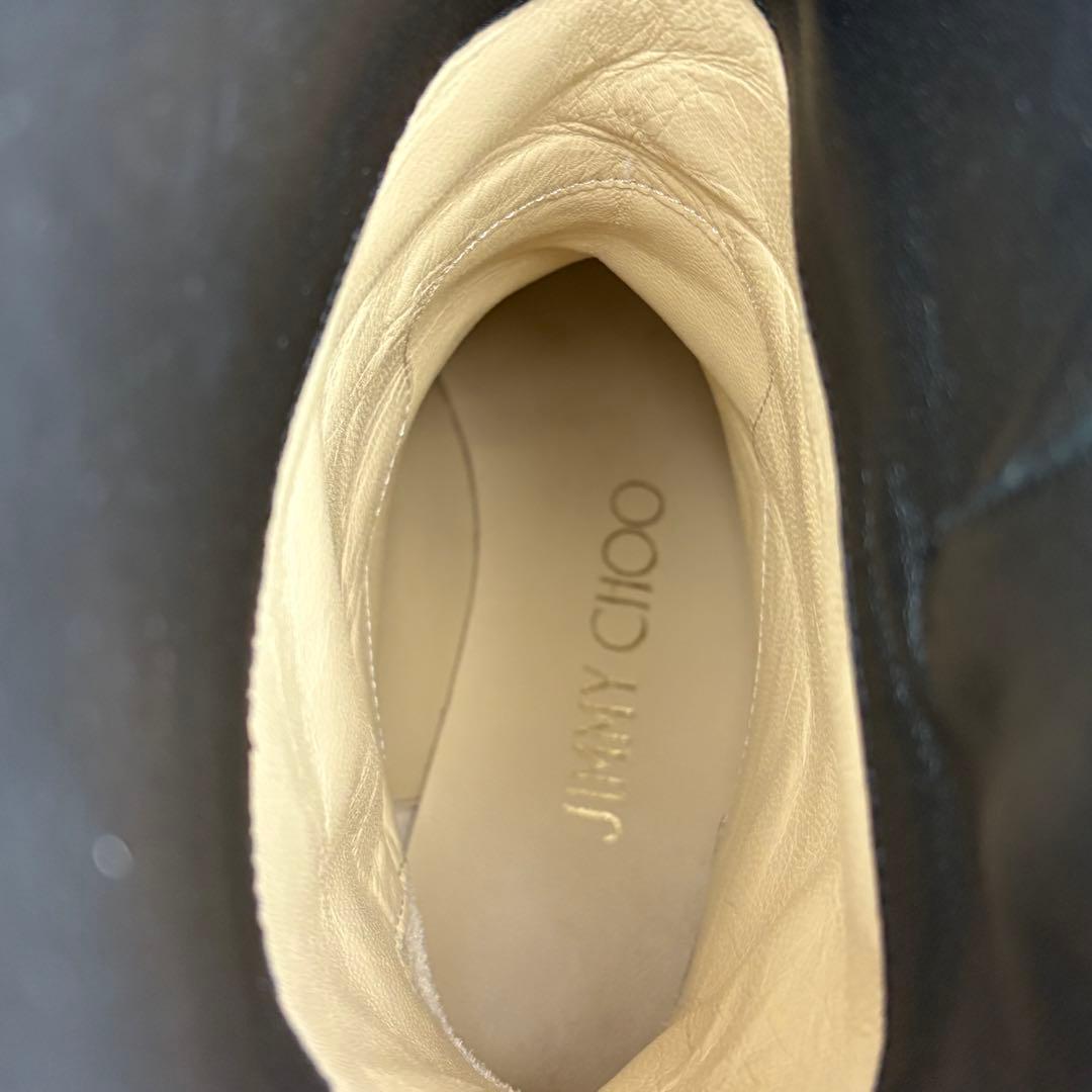 【美品】ジミーチュウ BIKER II　ブーツ　黒　ブラック　23cm 36