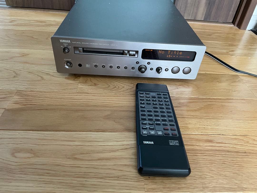 ヤマハ MDX-9 カセットデッキ オーディオ機器 MDレコーダー MDデッキ