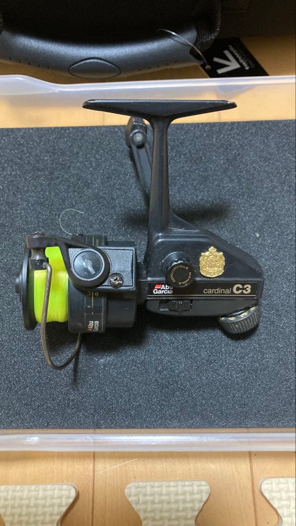 アブガルシア　リール　カーディナルC3 ＋ロッドTroutin Marquis